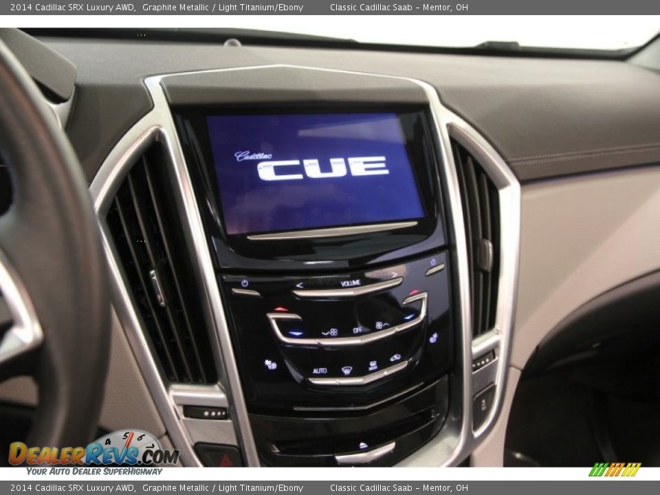 2014 Cadillac SRX Luxury AWD Graphite Metallic / Light Titanium/Ebony Photo #8