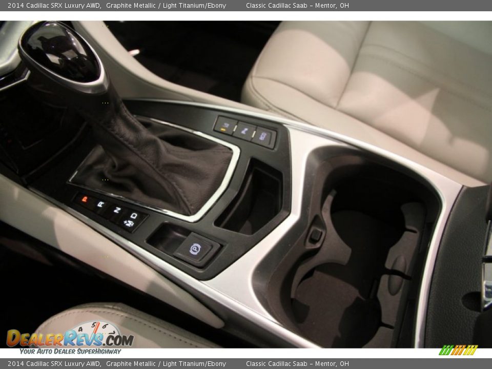 2014 Cadillac SRX Luxury AWD Graphite Metallic / Light Titanium/Ebony Photo #13