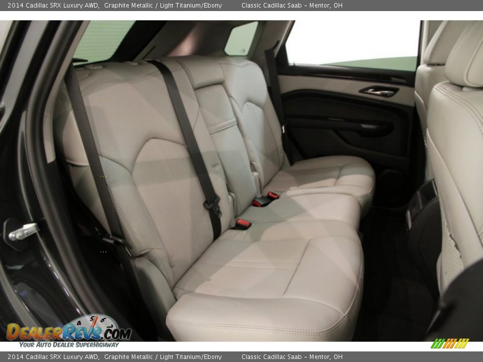 2014 Cadillac SRX Luxury AWD Graphite Metallic / Light Titanium/Ebony Photo #15