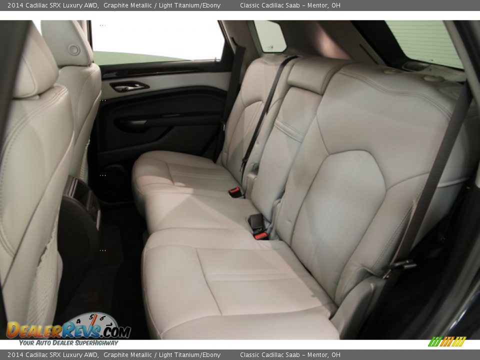 2014 Cadillac SRX Luxury AWD Graphite Metallic / Light Titanium/Ebony Photo #16