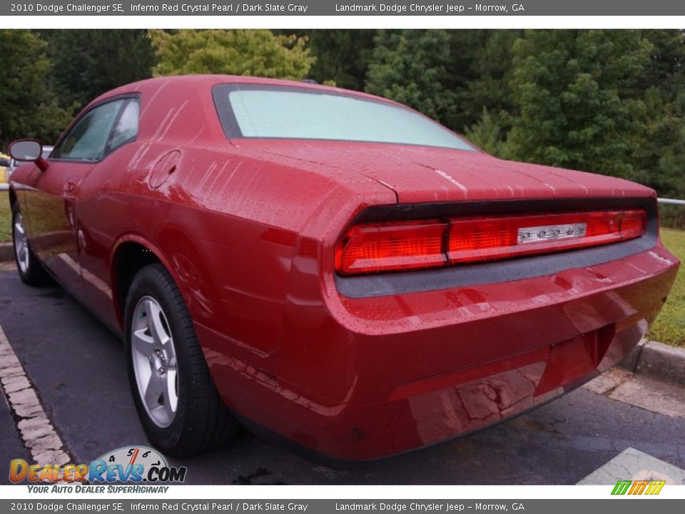 2010 Dodge Challenger SE Inferno Red Crystal Pearl / Dark Slate Gray Photo #2