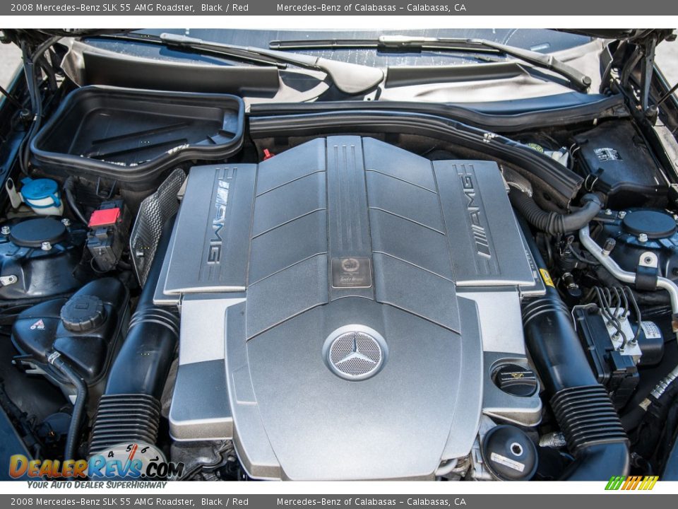 2008 Mercedes-Benz SLK 55 AMG Roadster 5.4 Liter AMG SOHC 24-Valve V8 Engine Photo #8