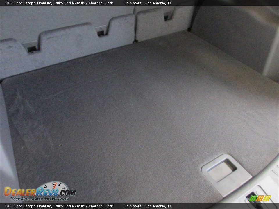 2016 Ford Escape Titanium Ruby Red Metallic / Charcoal Black Photo #12