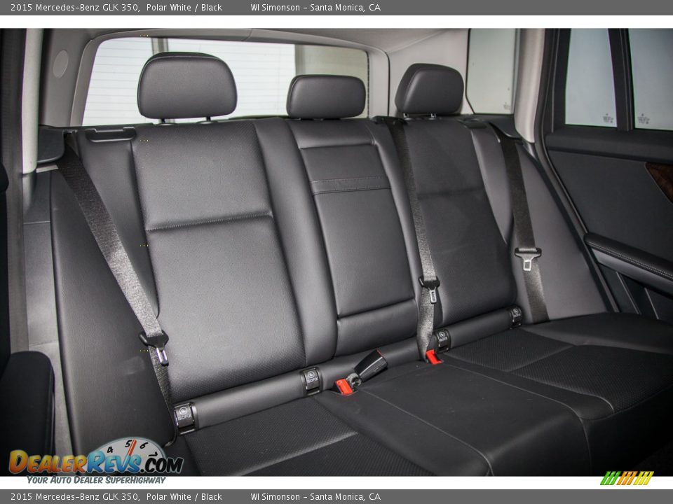 2015 Mercedes-Benz GLK 350 Polar White / Black Photo #2