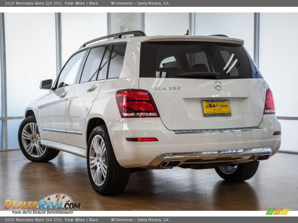 2015 Mercedes-Benz GLK 350 Polar White / Black Photo #3