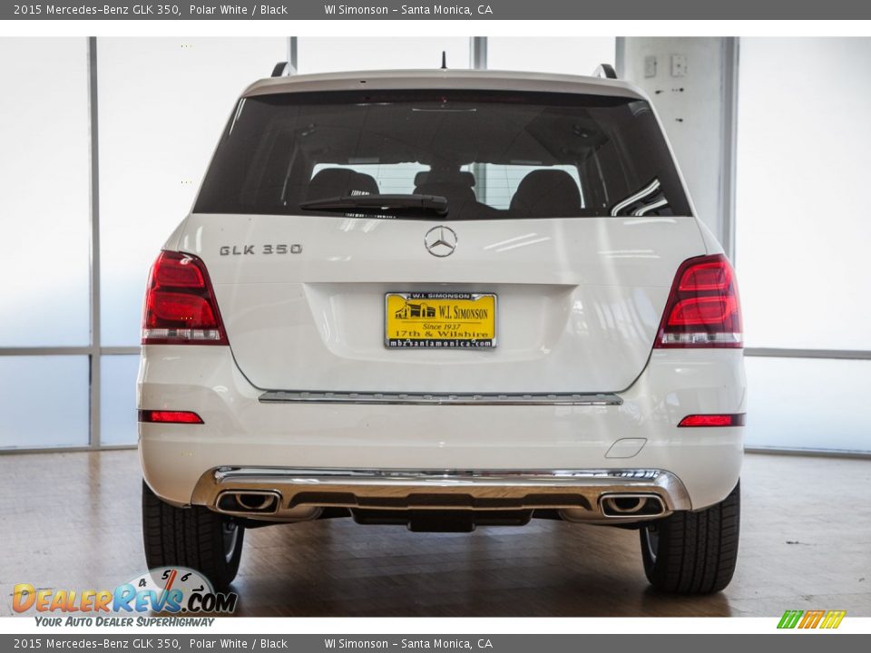 2015 Mercedes-Benz GLK 350 Polar White / Black Photo #4