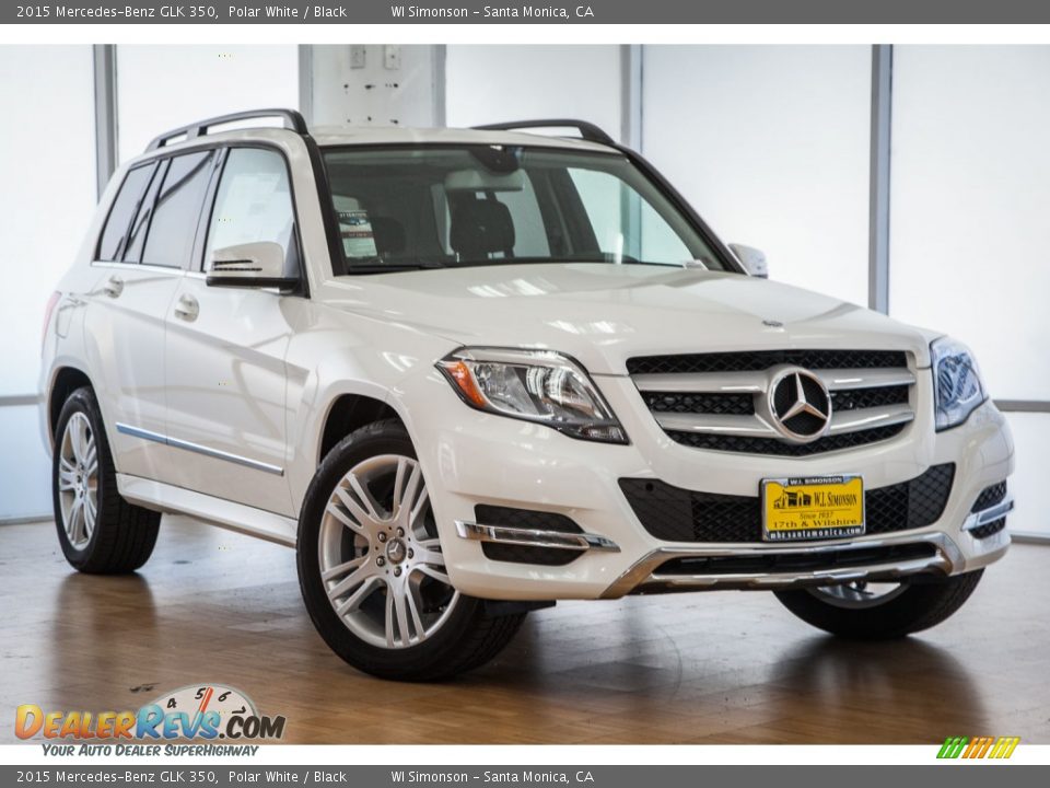 2015 Mercedes-Benz GLK 350 Polar White / Black Photo #12