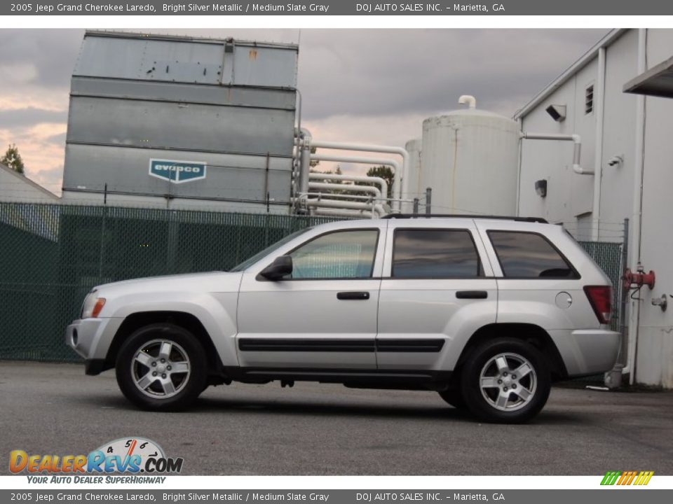 Bright Silver Metallic 2005 Jeep Grand Cherokee Laredo Photo #19