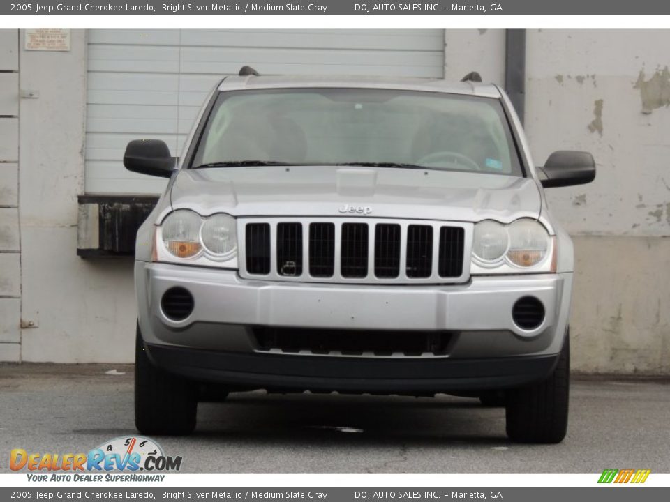 2005 Jeep Grand Cherokee Laredo Bright Silver Metallic / Medium Slate Gray Photo #22