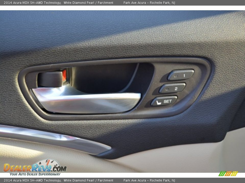 2014 Acura MDX SH-AWD Technology White Diamond Pearl / Parchment Photo #10