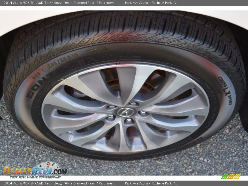2014 Acura MDX SH-AWD Technology White Diamond Pearl / Parchment Photo #33