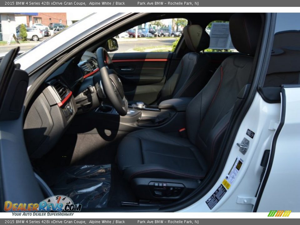 Front Seat of 2015 BMW 4 Series 428i xDrive Gran Coupe Photo #11