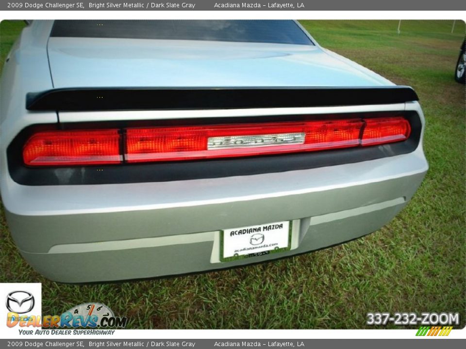 2009 Dodge Challenger SE Bright Silver Metallic / Dark Slate Gray Photo #6