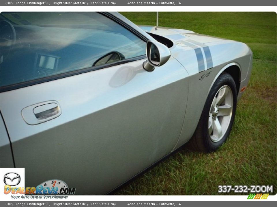 2009 Dodge Challenger SE Bright Silver Metallic / Dark Slate Gray Photo #8