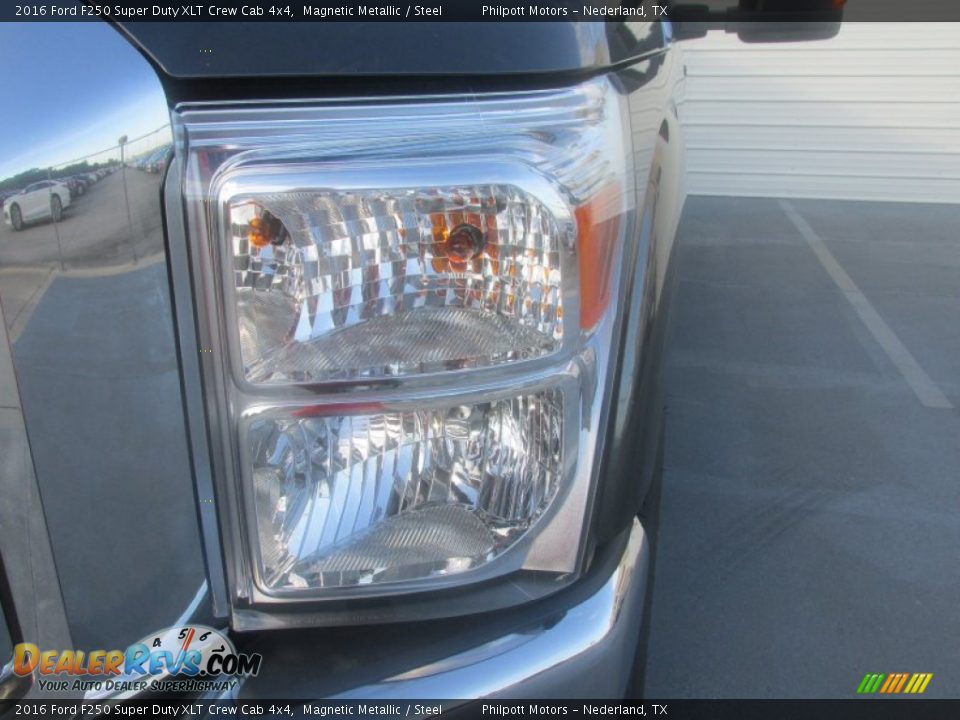 2016 Ford F250 Super Duty XLT Crew Cab 4x4 Magnetic Metallic / Steel Photo #9