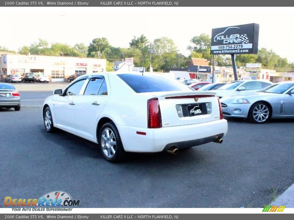 2006 Cadillac STS V6 White Diamond / Ebony Photo #5