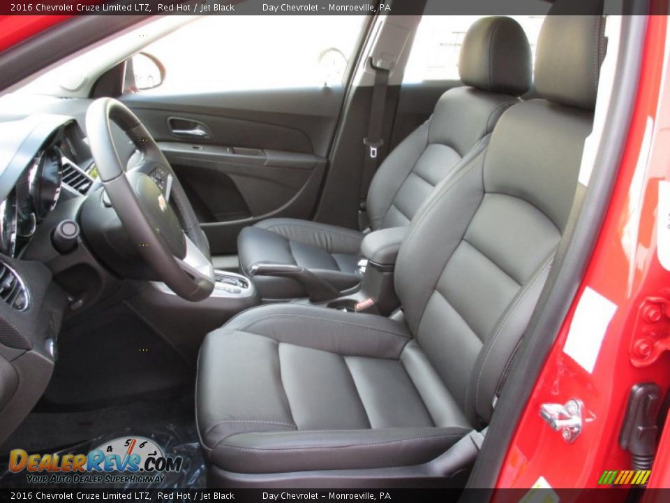 Jet Black Interior - 2016 Chevrolet Cruze Limited LTZ Photo #13