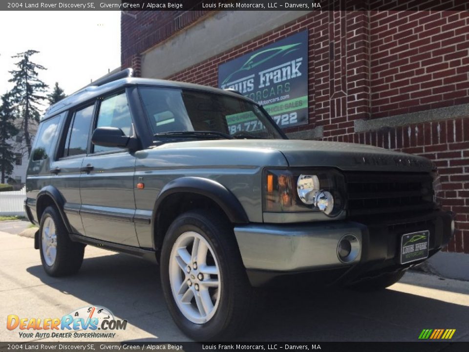 2004 Land Rover Discovery SE Giverny Green / Alpaca Beige Photo #3