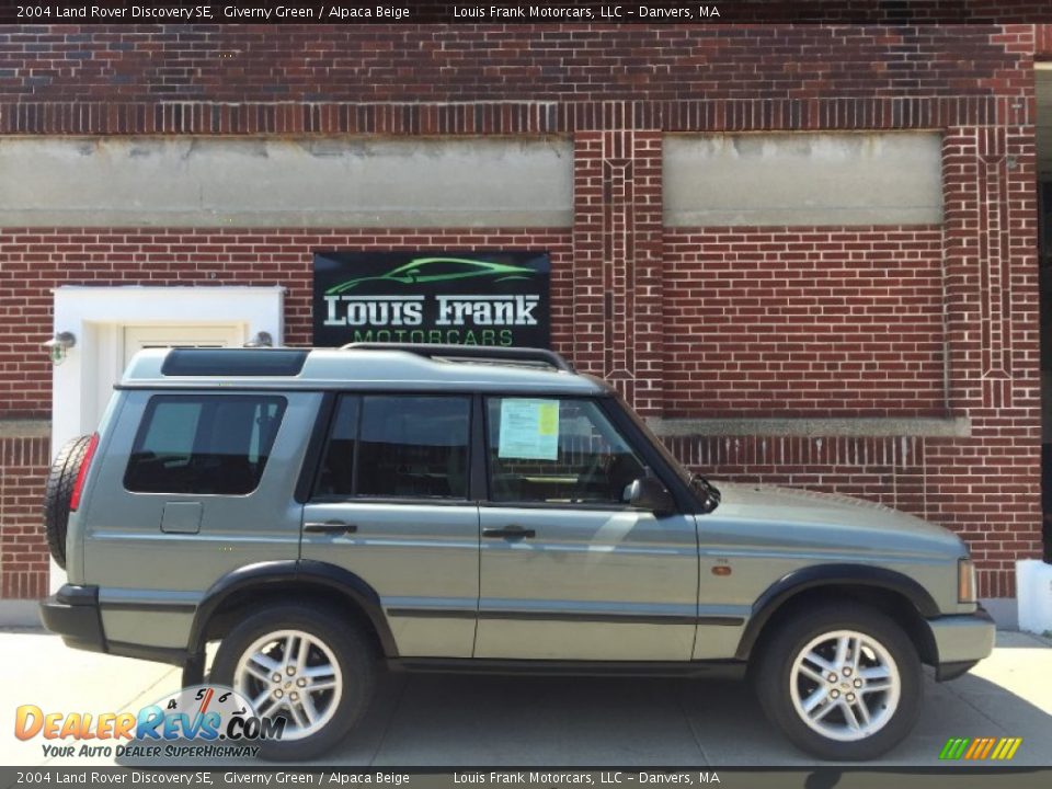 2004 Land Rover Discovery SE Giverny Green / Alpaca Beige Photo #9