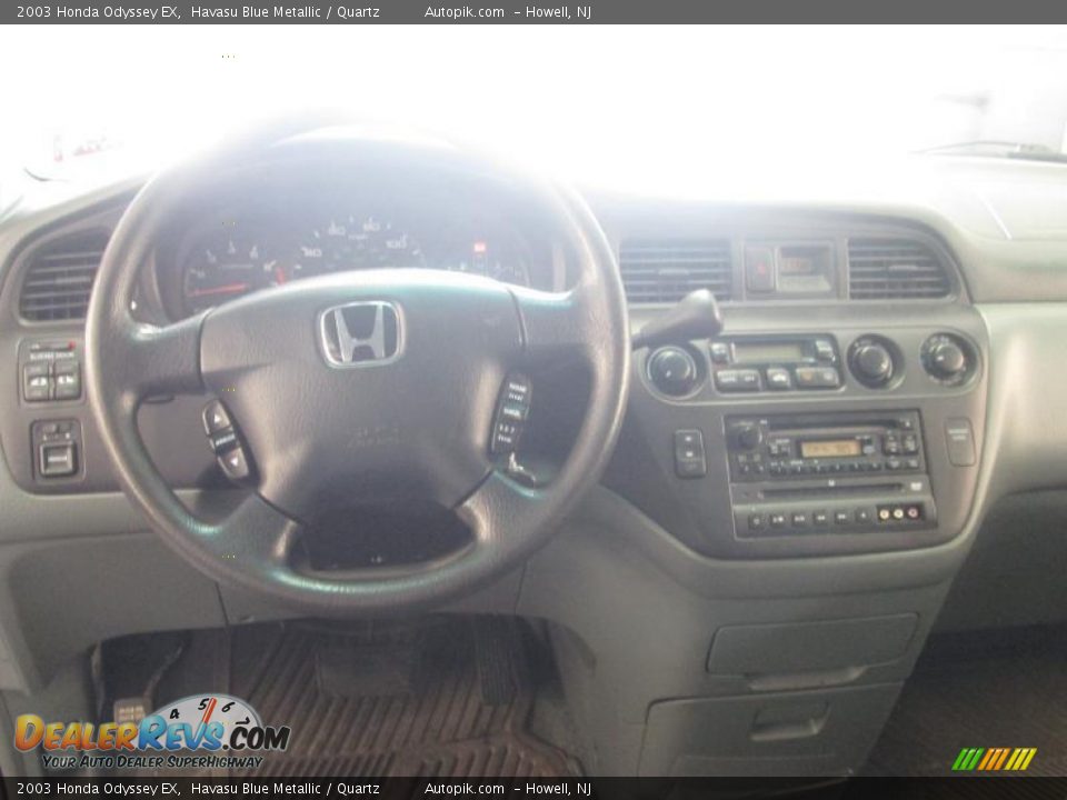 2003 Honda Odyssey EX Havasu Blue Metallic / Quartz Photo #5