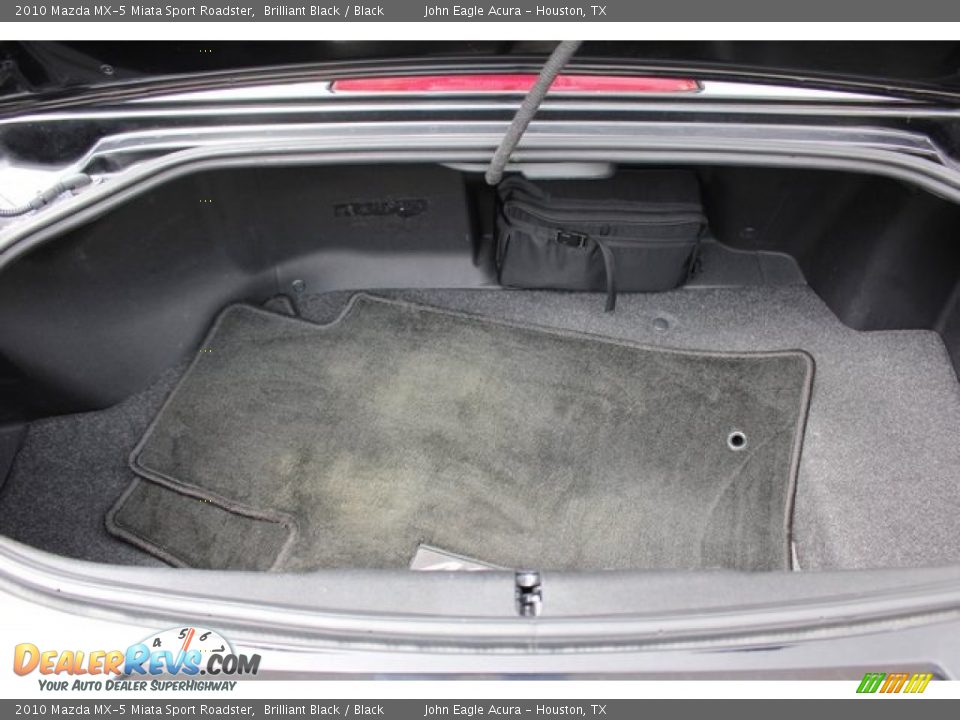 2010 Mazda MX-5 Miata Sport Roadster Brilliant Black / Black Photo #16