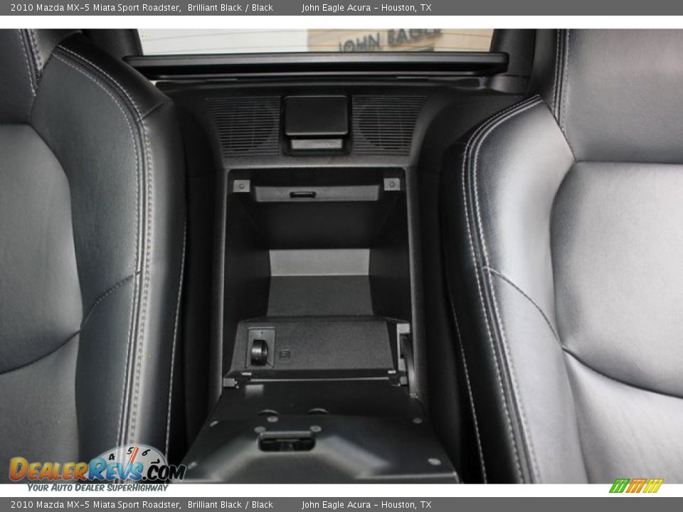 2010 Mazda MX-5 Miata Sport Roadster Brilliant Black / Black Photo #26
