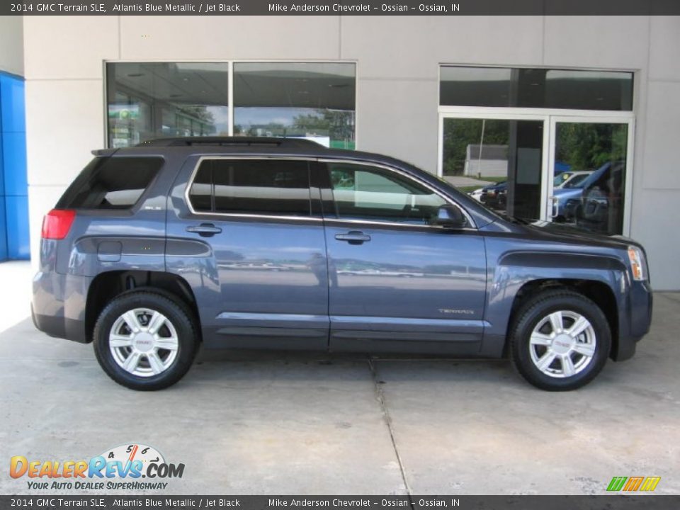 Atlantis Blue Metallic 2014 GMC Terrain SLE Photo #2
