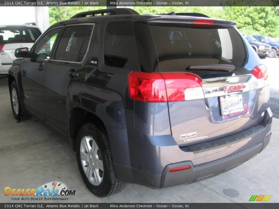 2014 GMC Terrain SLE Atlantis Blue Metallic / Jet Black Photo #3