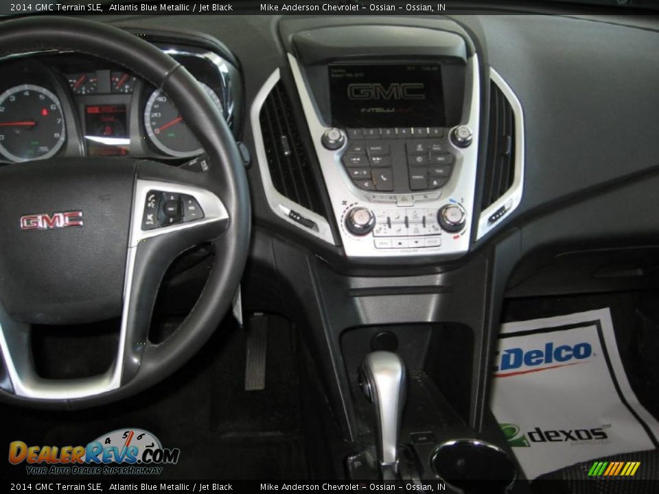 2014 GMC Terrain SLE Atlantis Blue Metallic / Jet Black Photo #5
