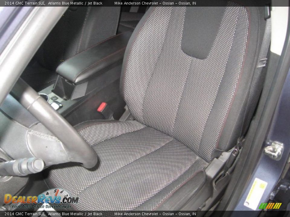 2014 GMC Terrain SLE Atlantis Blue Metallic / Jet Black Photo #7