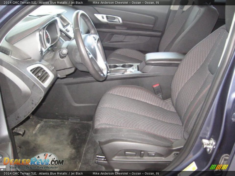 2014 GMC Terrain SLE Atlantis Blue Metallic / Jet Black Photo #8