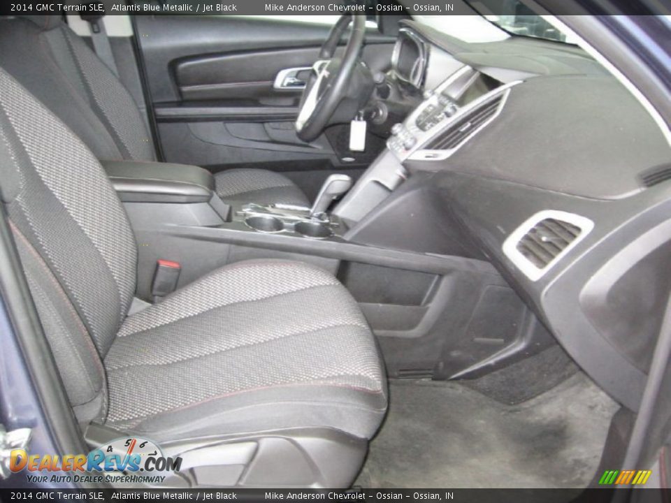 2014 GMC Terrain SLE Atlantis Blue Metallic / Jet Black Photo #9