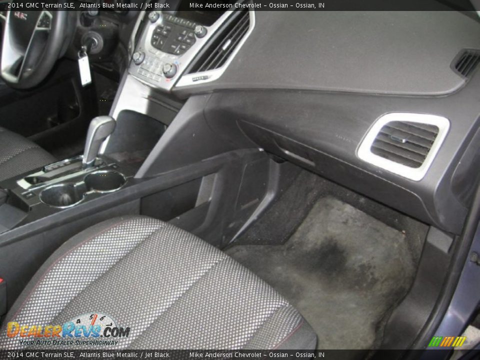 2014 GMC Terrain SLE Atlantis Blue Metallic / Jet Black Photo #11