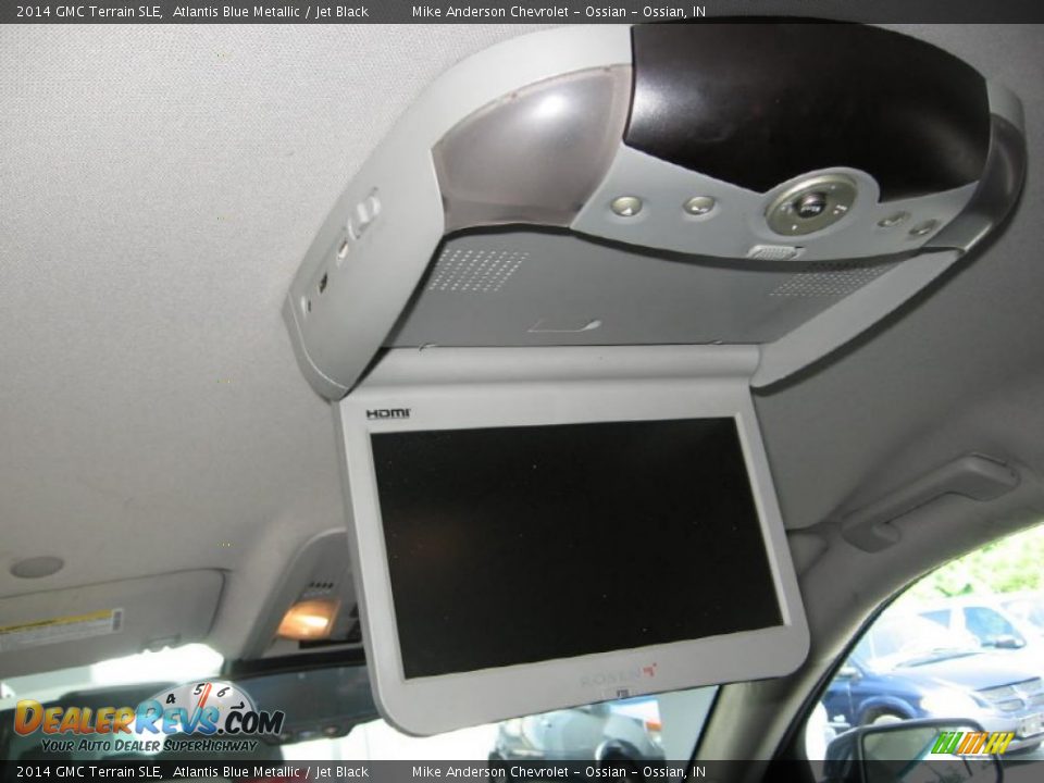 2014 GMC Terrain SLE Atlantis Blue Metallic / Jet Black Photo #13