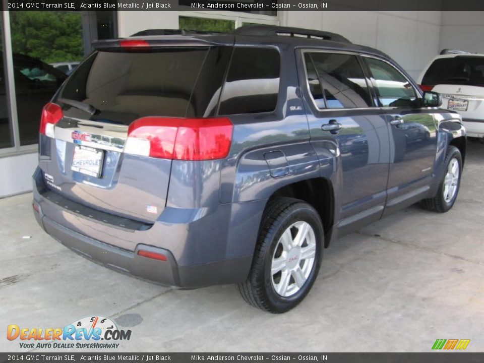 2014 GMC Terrain SLE Atlantis Blue Metallic / Jet Black Photo #19