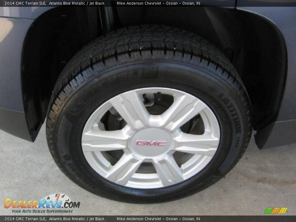 2014 GMC Terrain SLE Atlantis Blue Metallic / Jet Black Photo #20
