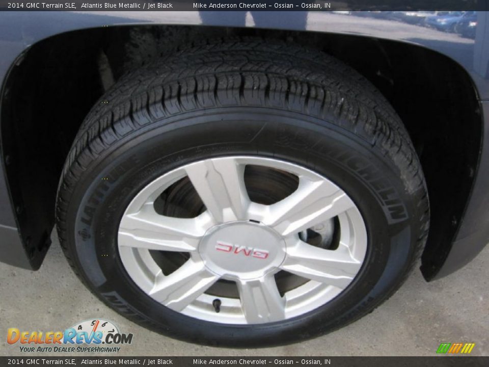 2014 GMC Terrain SLE Atlantis Blue Metallic / Jet Black Photo #21