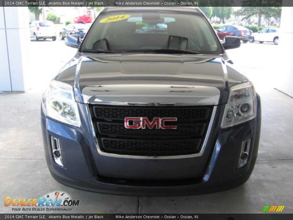 2014 GMC Terrain SLE Atlantis Blue Metallic / Jet Black Photo #25