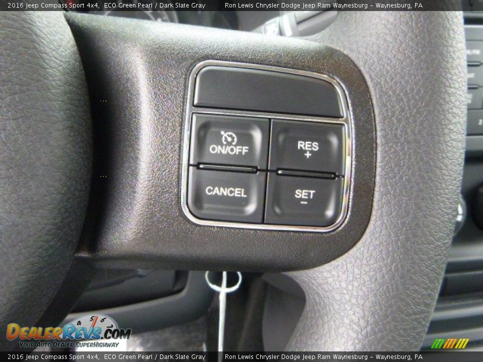 Controls of 2016 Jeep Compass Sport 4x4 Photo #16