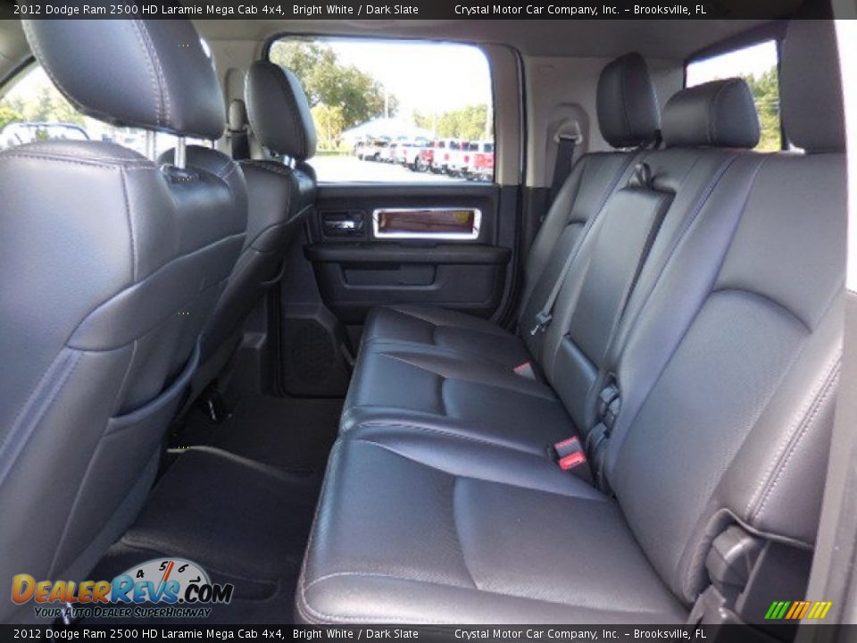 2012 Dodge Ram 2500 HD Laramie Mega Cab 4x4 Bright White / Dark Slate Photo #5