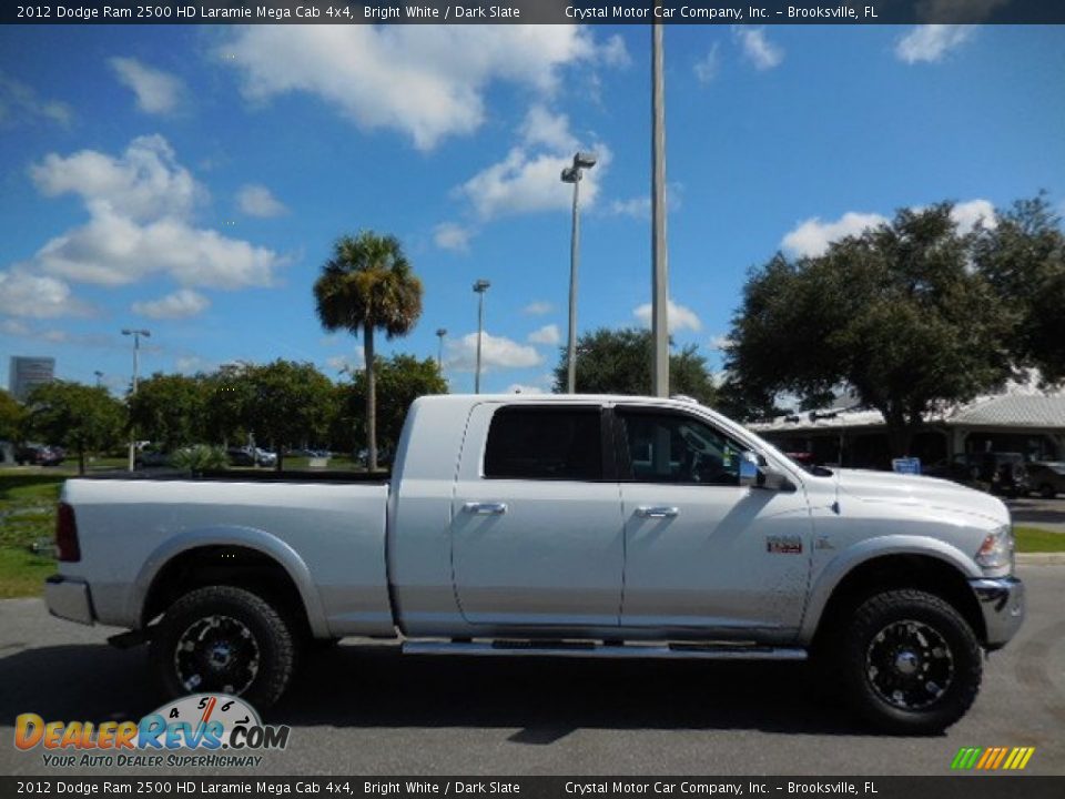 2012 Dodge Ram 2500 HD Laramie Mega Cab 4x4 Bright White / Dark Slate Photo #9