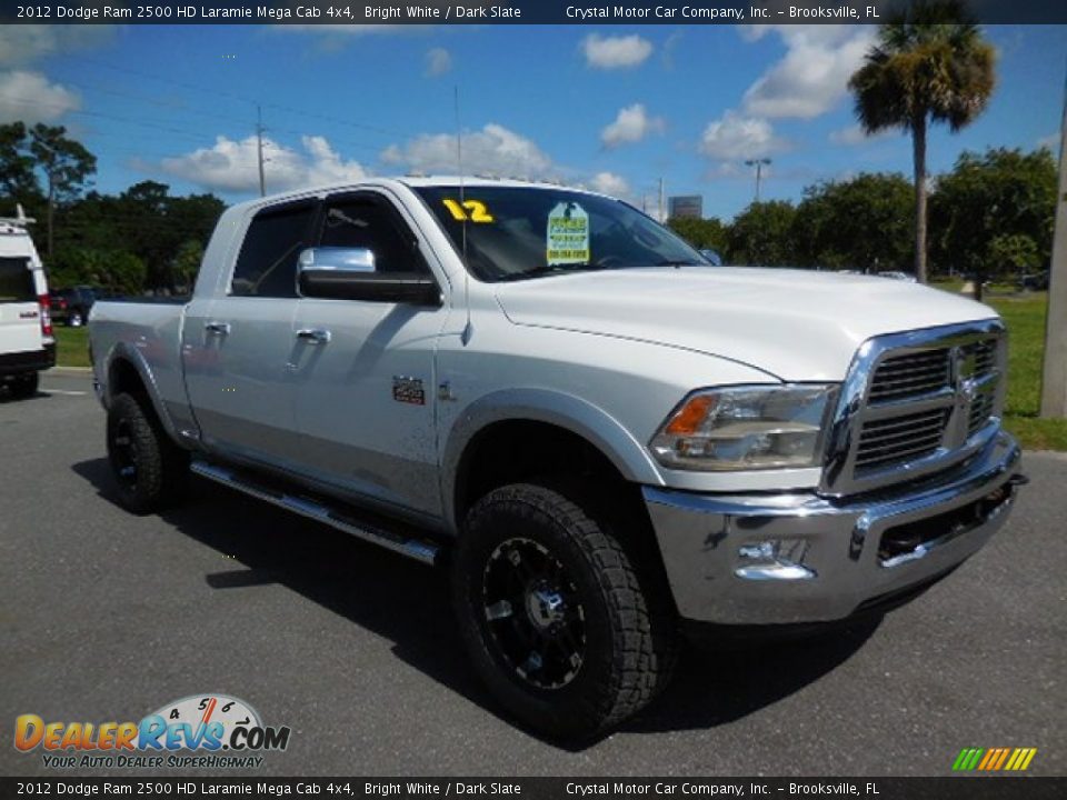2012 Dodge Ram 2500 HD Laramie Mega Cab 4x4 Bright White / Dark Slate Photo #10