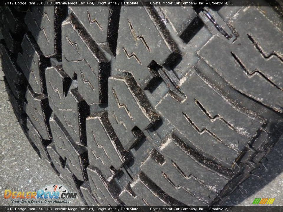 2012 Dodge Ram 2500 HD Laramie Mega Cab 4x4 Bright White / Dark Slate Photo #15