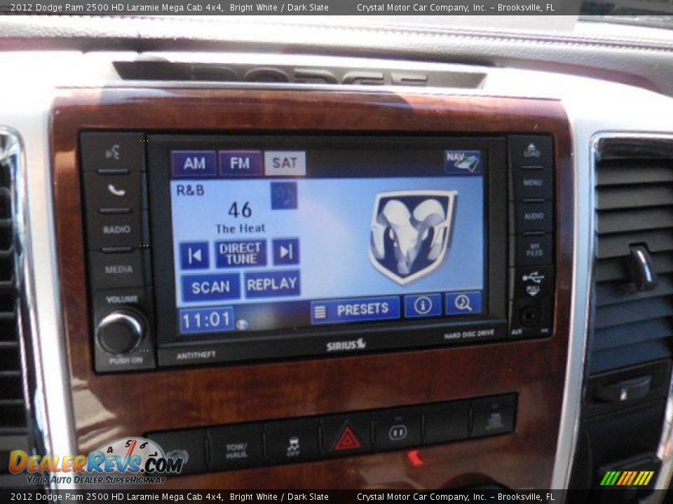 2012 Dodge Ram 2500 HD Laramie Mega Cab 4x4 Bright White / Dark Slate Photo #19