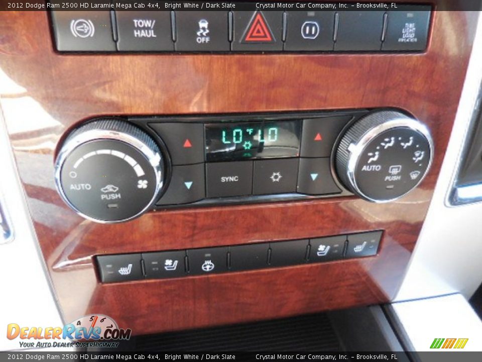 2012 Dodge Ram 2500 HD Laramie Mega Cab 4x4 Bright White / Dark Slate Photo #20