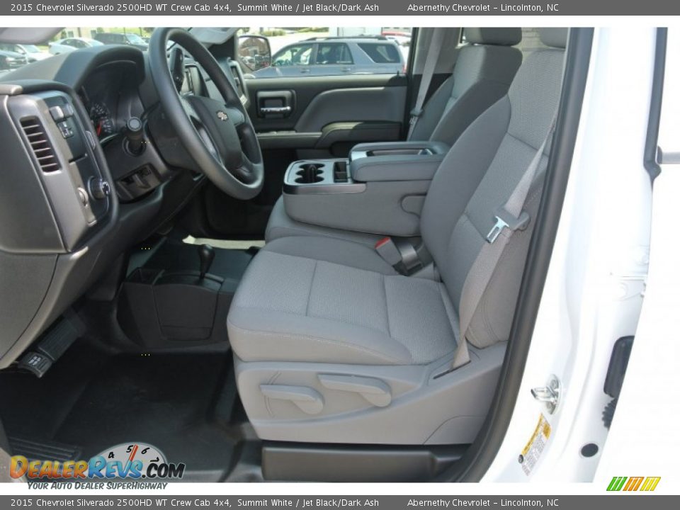 2015 Chevrolet Silverado 2500HD WT Crew Cab 4x4 Summit White / Jet Black/Dark Ash Photo #7