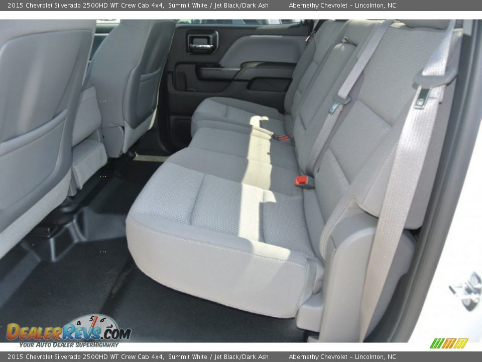 2015 Chevrolet Silverado 2500HD WT Crew Cab 4x4 Summit White / Jet Black/Dark Ash Photo #15