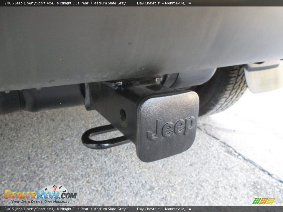 2006 Jeep Liberty Sport 4x4 Midnight Blue Pearl / Medium Slate Gray Photo #9