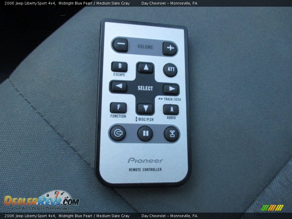 2006 Jeep Liberty Sport 4x4 Midnight Blue Pearl / Medium Slate Gray Photo #35