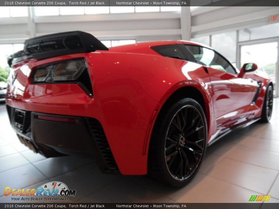 2016 Chevrolet Corvette Z06 Coupe Torch Red / Jet Black Photo #6